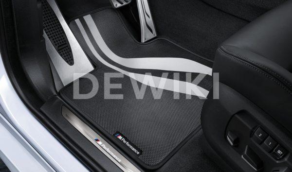 Текстильные передние коврики M Performance BMW F12/F13 6 серия