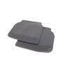 Резиновые задние коврики BMW F02/F04 7 серия, Black - до 2012 г.в.