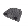 Резиновые задние коврики BMW F02/F04 7 серия, Black - до 2012 г.в.