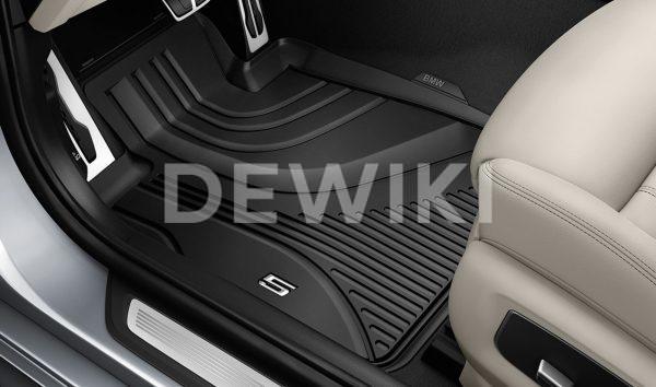 Резиновые передние коврики BMW G30/G31 5 серия, Black Резиновые передние коврики BMW G30/G31 5 серия, Black