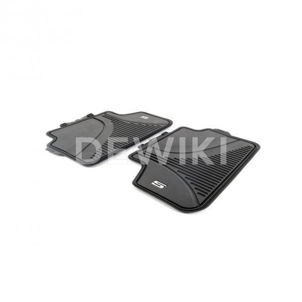 Резиновые задние коврики BMW G30/G31 5 серия, Black Резиновые задние коврики BMW G30/G31 5 серия, Black