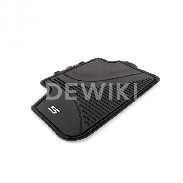 Резиновые задние коврики BMW G30/G31 5 серия, Black Резиновые задние коврики BMW G30/G31 5 серия, Black