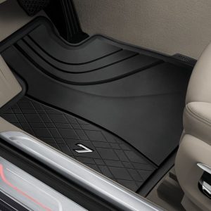 Резиновые передние коврики BMW G11/G12 7 серия, Black Резиновые передние коврики BMW G11/G12 7 серия, Black