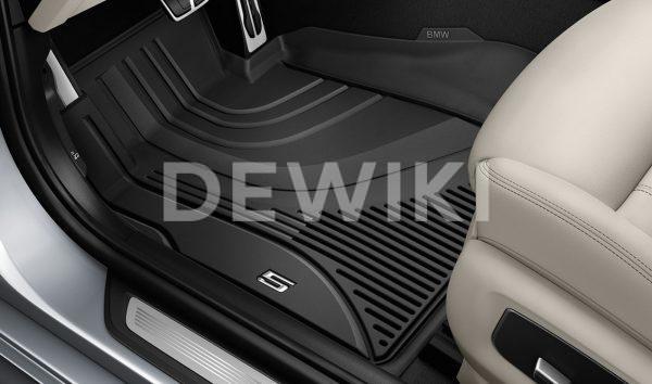 Резиновые передние коврики высокие BMW G30/G31 5 серия Резиновые передние коврики высокие BMW G30/G31 5 серия