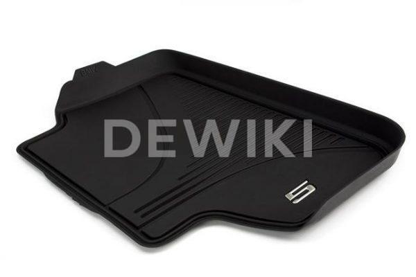 Резиновые задние коврики высокие BMW G30/G31 5 серия, Black Резиновые задние коврики высокие BMW G30/G31 5 серия, Black