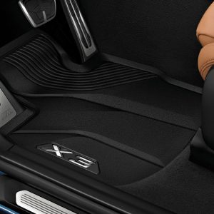 Резиновые передние коврики BMW G01 X3 Резиновые передние коврики BMW G01 X3