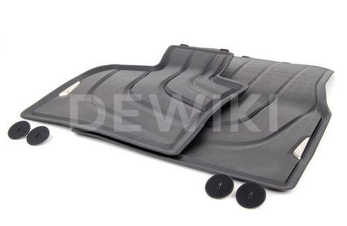 Резиновые передние коврики BMW F16/F15 Резиновые передние коврики BMW F16/F15