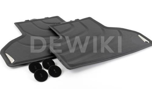 Резиновые задние коврики BMW F16 X6 Резиновые задние коврики BMW F16 X6