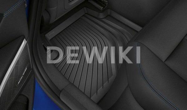 Резиновые задние коврики высокие BMW G20 3 серия, Anthracite Резиновые задние коврики высокие BMW G20 3 серия, Anthracite