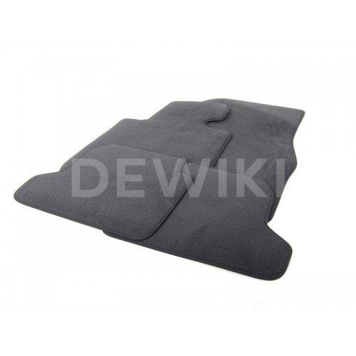 Комплект велюровых ковриков в салон BMW F10 / F11, Anthracite Комплект велюровых ковриков в салон BMW F10 / F11, Anthracite