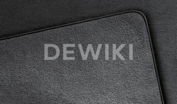 Комплект велюровых ковриков в салон BMW F12/F13 6 серия, Anthracite Комплект велюровых ковриков в салон BMW F12/F13 6 серия, Anthracite