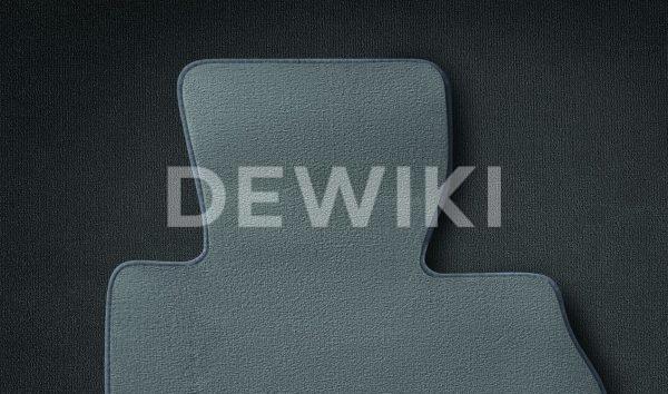 Комплект велюровых ковриков в салон BMW E81/E82 1 серия, Alaska grey