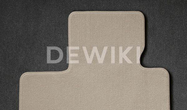 Комплект велюровых ковриков в салон BMW G12 7 серия, Oyster Комплект велюровых ковриков в салон BMW G12 7 серия, Oyster