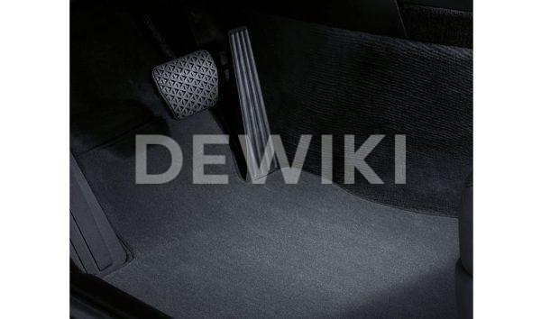 Комплект велюровых ковриков в салон BMW E60/E61 5 серия, Anthracite