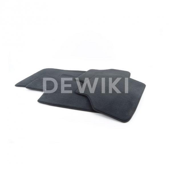 Комплект велюровых ковриков в салон BMW E60/E61 5 серия, Anthracite Комплект велюровых ковриков в салон BMW E60/E61 5 серия, Anthracite