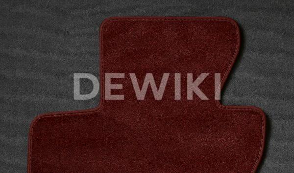 Комплект велюровых ковриков в салон BMW E63 6 серия, Chateau