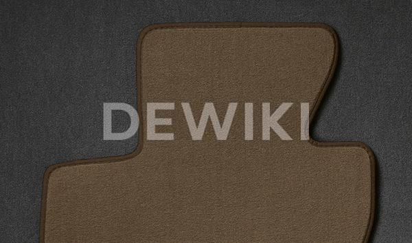 Комплект велюровых ковриков в салон BMW E60/E61 5 серия, Brown