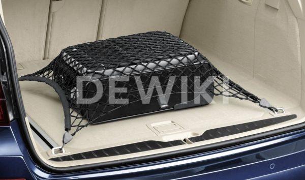 Грузоудерживающая сетка в багажнике BMW, большая Грузоудерживающая сетка в багажнике BMW, большая