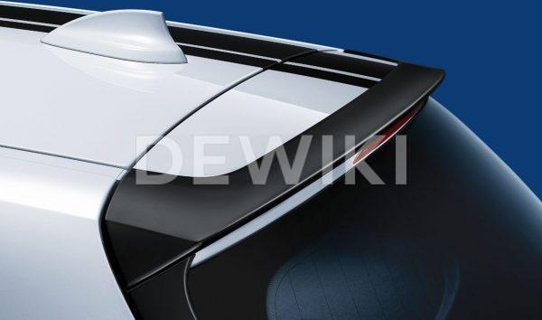 Задний спойлер BMW M Performance черного матового цвета F21/F20 1 серия