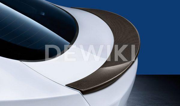 Задний карбоновый спойлер BMW M Performance F26 X4