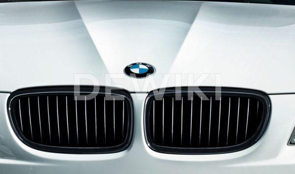 Передняя правая решетка радиатора BMW M Performance E91/E90 3 серия, Black Передняя правая решетка радиатора BMW M Performance E91/E90 3 серия, Black