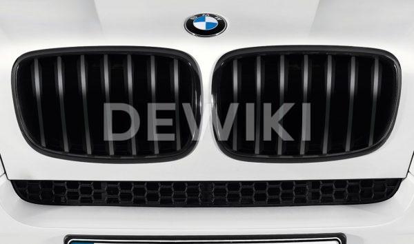 Передняя правая решетка радиатора BMW M Performance E70/E71/E72 X5 и X6, Black Передняя правая решетка радиатора BMW M Performance E70/E71/E72 X5 и X6, Black