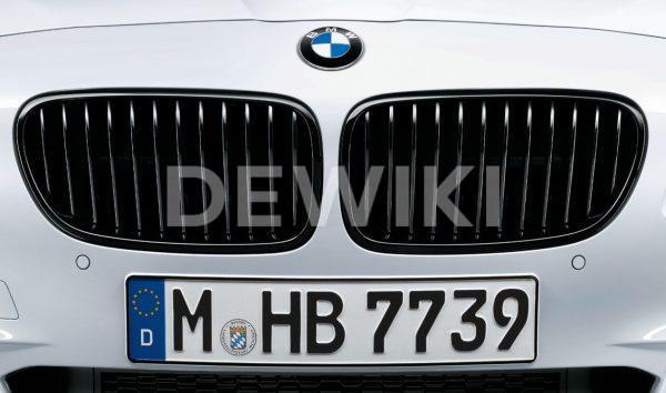 Передняя правая решетка радиатора BMW M Performance F10/F11 5 серия, Black