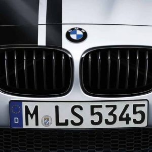 Передняя левая решетка радиатора BMW M Performance F21/F20 1 серия, Black