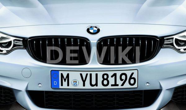 Передняя правая решетка радиатора BMW M Performance F32 4 серия, Black Передняя правая решетка радиатора BMW M Performance F32 4 серия, Black