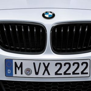 Передняя правая решетка радиатора BMW M Performance F23/F22 2 серия, Black