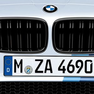 Передняя правая решетка радиатора BMW M Performance F10 M5, Black