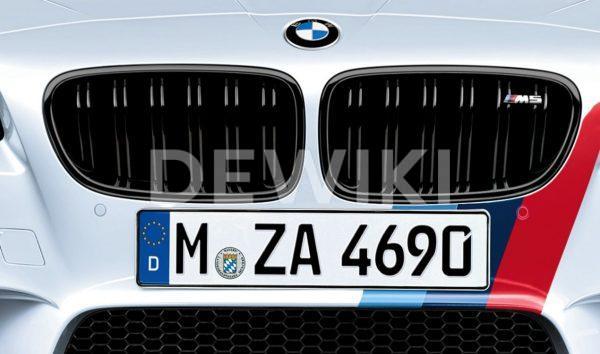 Передняя правая решетка радиатора BMW M Performance F10 M5, Black Передняя правая решетка радиатора BMW M Performance F10 M5, Black