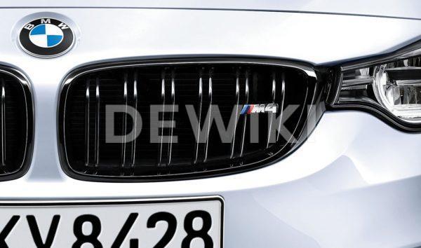Передняя левая решетка радиатора BMW M Performance F82 M4, Black