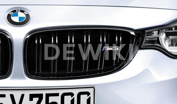 Передняя левая решетка радиатора BMW M Performance F80 M3, Black