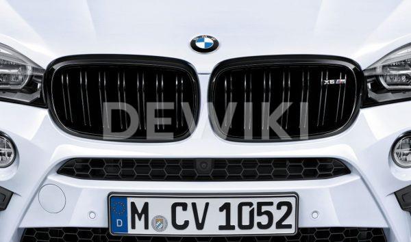 Передняя левая решетка радиатора BMW M Performance F86 X6 M, Black