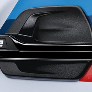Декоративная накладка на левое крыло BMW M Performance блестящего черного цвета F87 M2 Декоративная накладка на левое крыло BMW M Performance блестящего черного цвета F87 M2