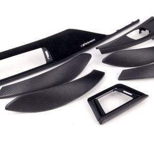 Декоративные планки BMW M Performance из карбона с алькантарой BMW Performance F30 3 серия Декоративные планки BMW M Performance из карбона с алькантарой BMW Performance F30 3 серия