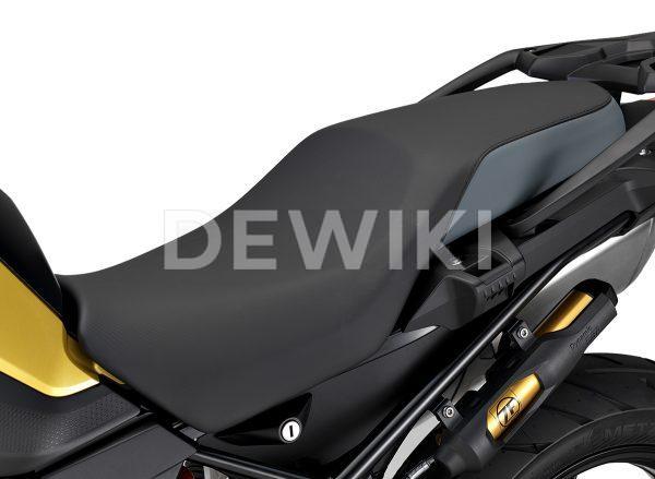 Стандартное сиденье BMW F 750 / 850 GS 2016-2019 год, черное / серое Стандартное сиденье BMW F 750 / 850 GS 2016-2019 год, черное / серое