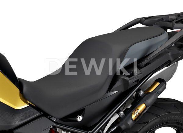 Низкое сиденье BMW F 750 / 850 GS 2016-2021 год, черное / серое Низкое сиденье BMW F 750 / 850 GS 2016-2021 год, черное / серое