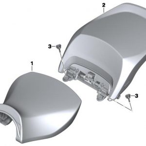 Сиденье водителя BMW R 1200 RT 2013-2018 год, черное Сиденье водителя BMW R 1200 RT 2013-2018 год, черное