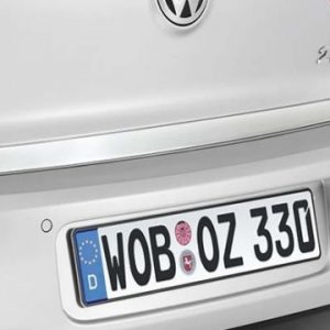 Накладка на крышку багажника Volkswagen Golf 6 / Golf 6 GTI, хромированная