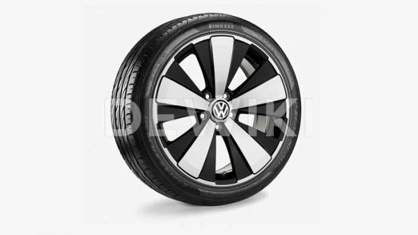 Летнее колесо в сборе VW Beetle NF в дизайне Twister, 235/45 R18 98 Y XL, Black, 8.0J x 18 ET48