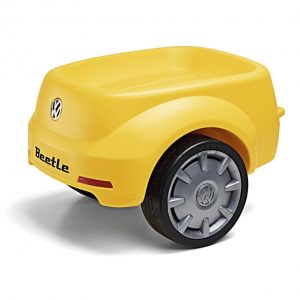 Прицеп к детскому автомобилю Volkswagen Beetle Trailer, Yellow Прицеп к детскому автомобилю Volkswagen Beetle Trailer, Yellow