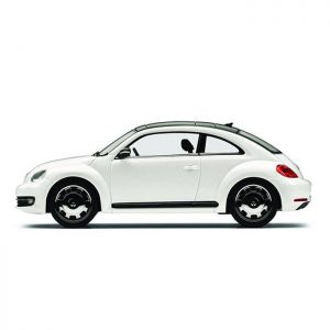 Модель в миниатюре 1:43 Volkswagen Beetle, Oryx White Pearl