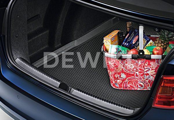 Коврик в багажник Volkswagen Jetta 6, для автомобилей с базовым полом багажника