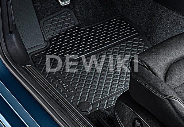 Коврики в салон Volkswagen Golf 7, всепогодные задние Коврики в салон Volkswagen Golf 7, всепогодные задние