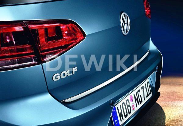 Накладка на крышку багажника Volkswagen Golf 7