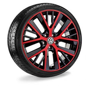 Летнее колесо в сборе VW Golf в дизайне Twinspoke Red,  225/35 R19 88Y XL, Tornado red, 7.5J x 19 ET51 Летнее колесо в сборе VW Golf в дизайне Twinspoke Red,  225/35 R19 88Y XL, Tornado red, 7.5J x 19 ET51