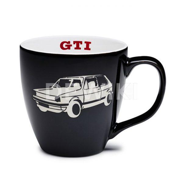 Фарфоровая кружка Volkswagen GTI One, Black Фарфоровая кружка Volkswagen GTI One, Black