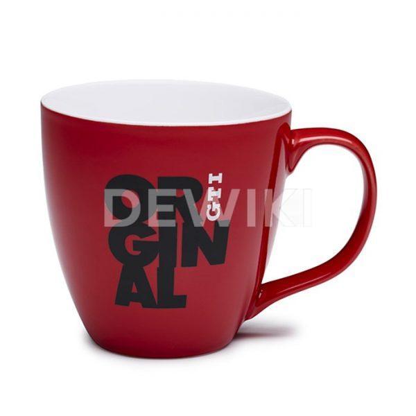 Фарфоровая кружка Volkswagen GTI Original Фарфоровая кружка Volkswagen GTI Original